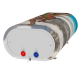 Декоративный чехол для бойлера WILLER IV80DR-Brig (Девушка на пляже/980х985мм/13) (CC985-Beach-girl)