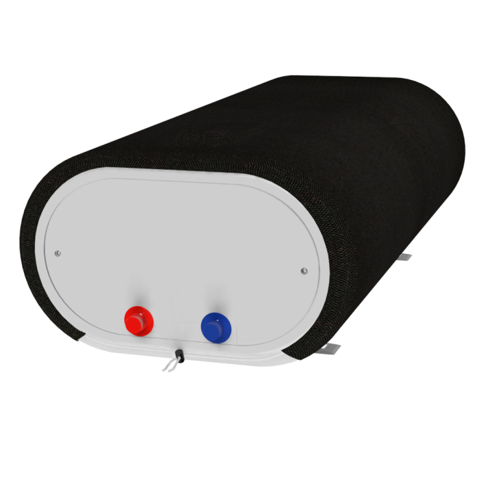 Декоративный чехол для бойлера WILLER IV80DR-Brig (Габардин черный/980х985мм/65-2) (CC985-Black-Gbrd)