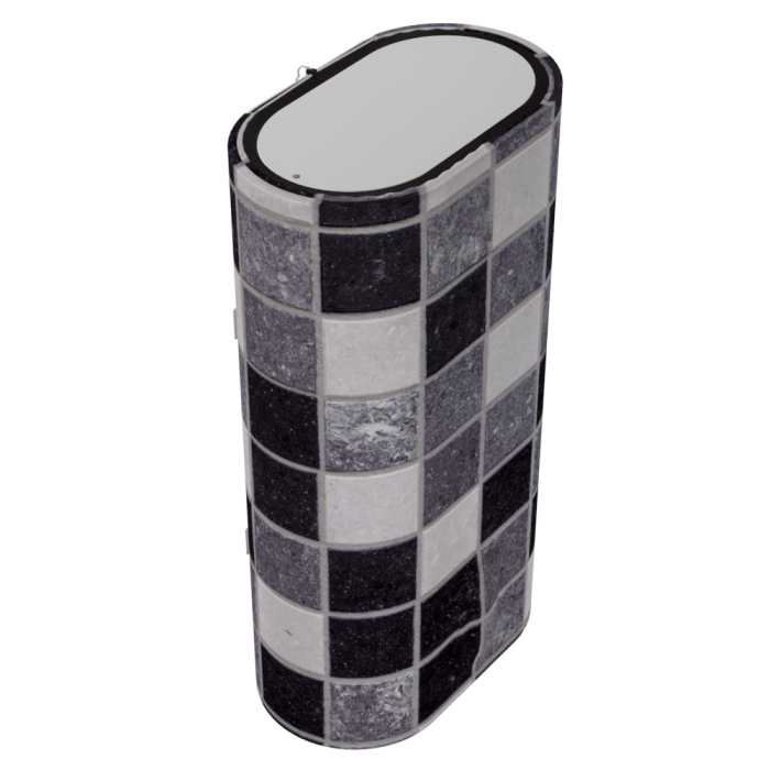 Декоративный чехол для бойлера WILLER EV50DR Grand (Плитка/927х902мм/36) (CC902-Tile)