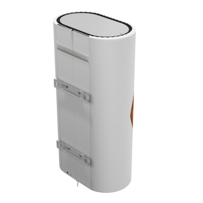Декоративный чехол для бойлера WILLER EV80DR Grand (Девушка/1100х990мм/57) (CC990-Cask)