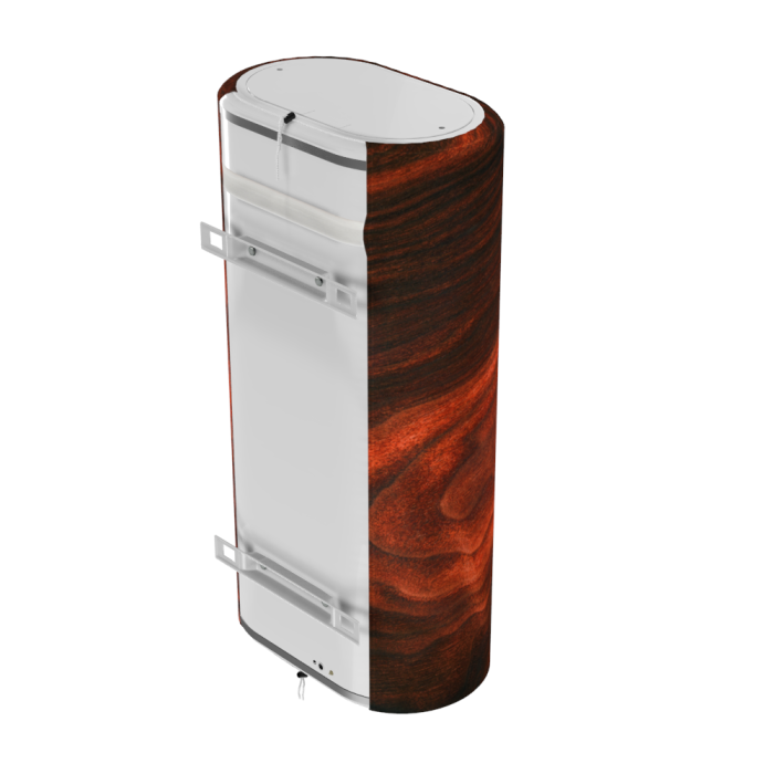 Декоративный чехол для бойлера WILLER IV80DR-Brig (Орех/980х985мм/15) (CC985-Walnut)