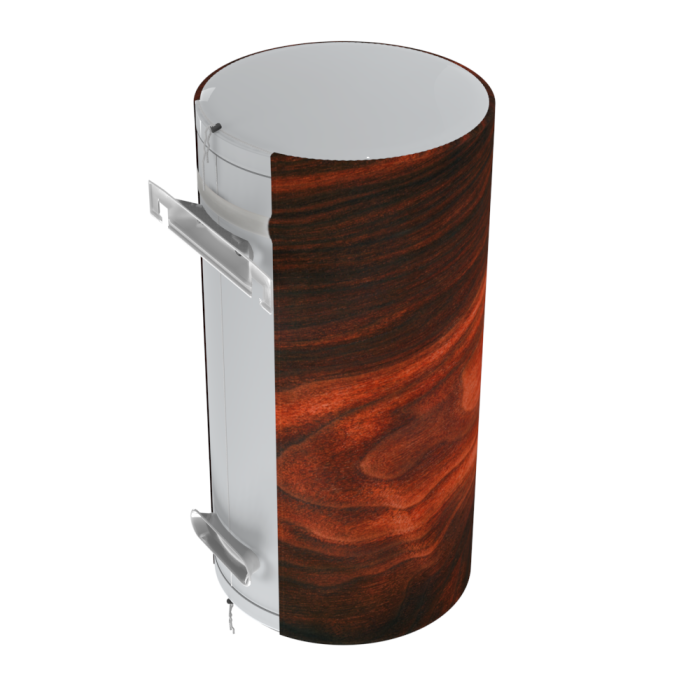 Декоративный чехол для бойлера WILLER EV50DR Optima (Орех/1055х560мм/23) (CC560-Walnut)