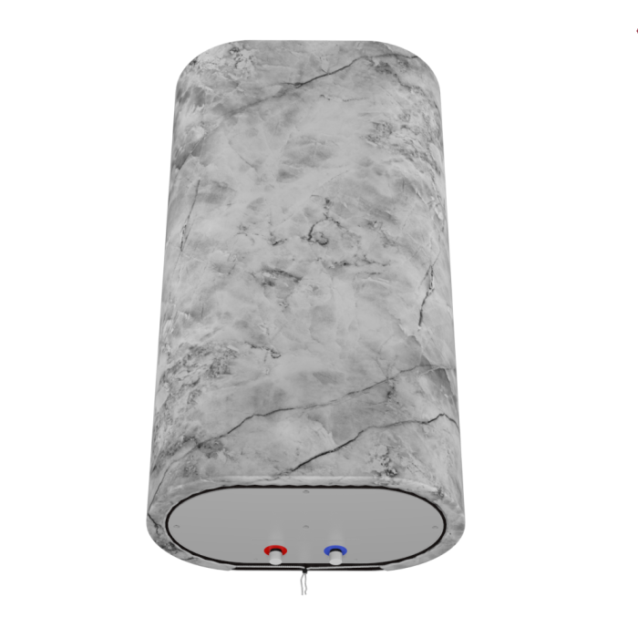 Декоративный чехол для бойлера WILLER EV50DR Grand (Белый мрамор/927х902мм/34) (CC902-White-marble)