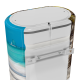 Декоративный чехол для бойлера WILLER IV80DR-Brig (Девушка на пляже/980х985мм/13) (CC985-Beach-girl)