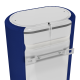Декоративный чехол для бойлера WILLER IV80DR-Brig (Диагональ синяя/980х985мм/68-2) (CC985-Cfl-Diagonal)
