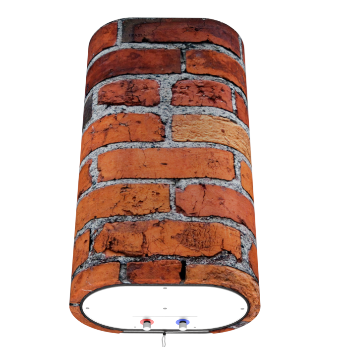 Декоративный чехол для бойлера WILLER EV50DR Grand (Кирпич/927х902мм/40) (CC902-Bricks)