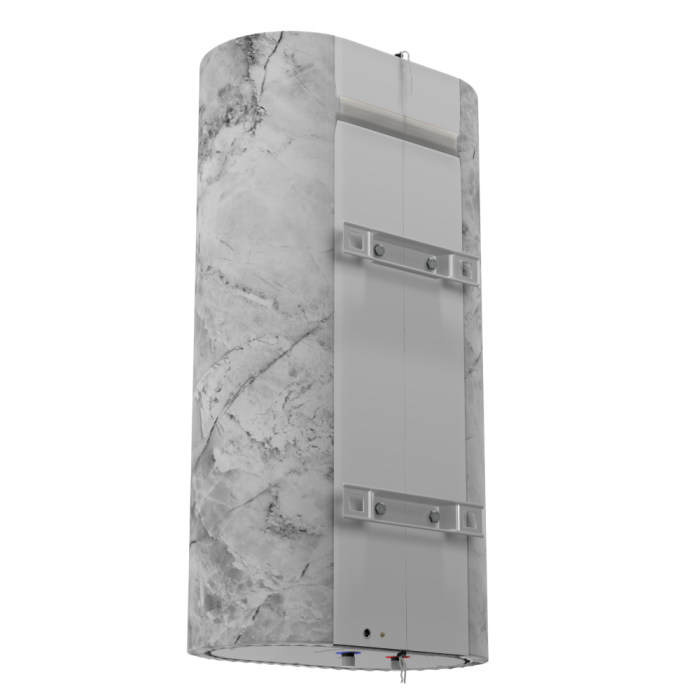 Декоративный чехол для бойлера WILLER EV50DR Grand (Белый мрамор/927х902мм/34) (CC902-White-marble)