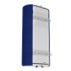 Декоративный чехол для бойлера WILLER IV80DR-Brig (Диагональ синяя/980х985мм/68-2) (CC985-Cfl-Diagonal)