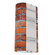 Декоративный чехол для бойлера WILLER EV50DR Grand (Кирпич/927х902мм/40) (CC902-Bricks)