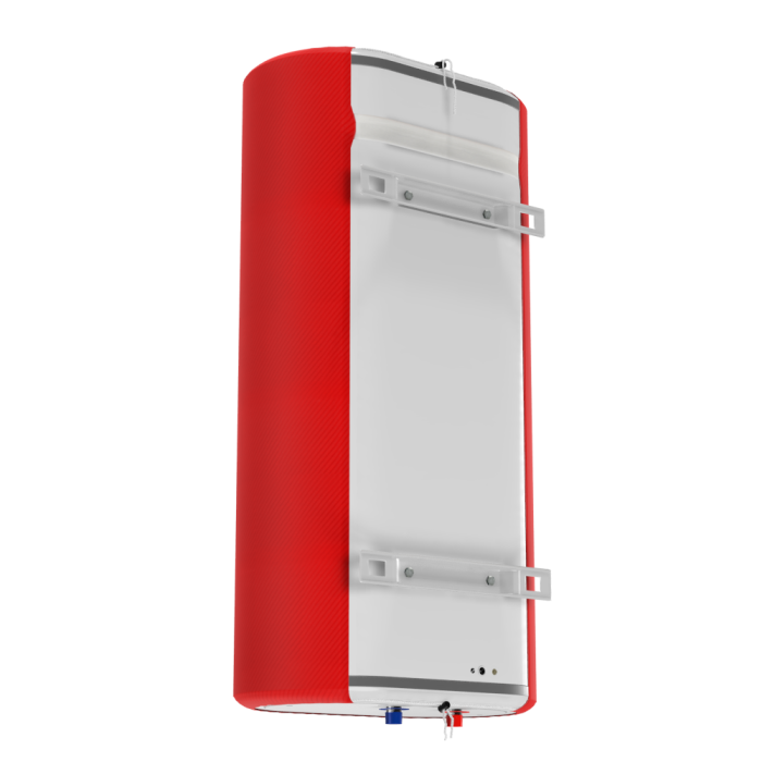 Декоративный чехол для бойлера WILLER IV50DR-Brig (Диагональ красная/880х860мм/70-1) (CC860-Red-Diagonal)