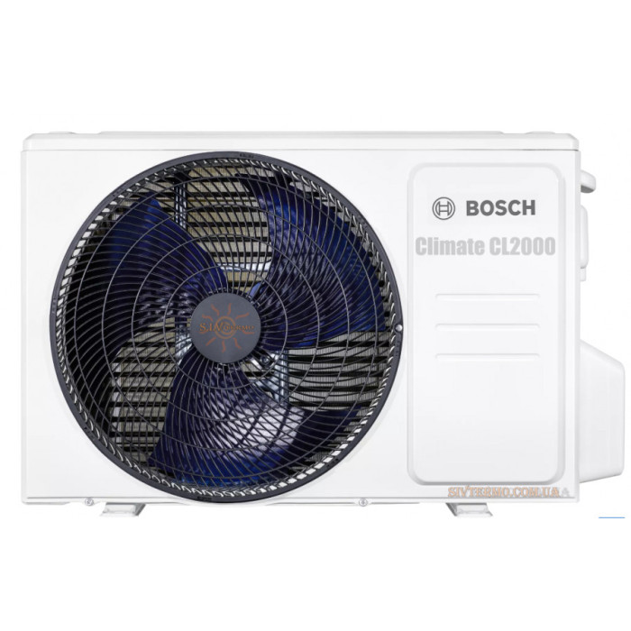 Сплит-система BOSCH
Зовнішній блок спліт-кондиціонера CL3000i 35 E
3,5 до 35 м2 (7733701567)