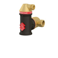 Flamco Сепаратор повітря Flamcovent Smart 22 мм, Kv 13,3 м.куб./год, 10 бар, 120 гр.С. (30002)