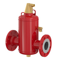 Flamco Сепаратор повітря Flamcovent 200 F (фланець), DN200, ємність 123 л, 10 бар, 120 гр.С (28147)