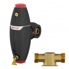 Форсований сепаратор повітря та шламу Flamco XStream Vent-Clean 1