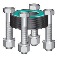 Вставка під насос Ду 65 ( 2 1/2") для групп Meibes MeiFlow M/L (M45102.018)