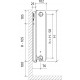 Стальной радиатор Purmo Ventil Compact 22 тип 500х1400 мм