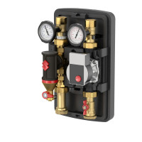 Насосна група DN25 MeiFlow Top S UC-CS, пряма з насосом Alpha 2.1 25-60 та сепаратором шламу Clean Smart (M66911.30C)