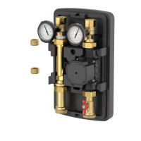 Насосна група DN25 MeiFlow Top S UC-M, пряма з насосом Alpha 2.1 25-6, під теплолічильник (M66911.30Z)