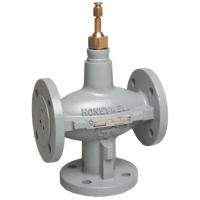 Клапан 3-х ходовой смесительный PN6, 2...170°C, фланцевый DN25, шток 20 мм, Kvs 10 Honeywell