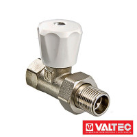 Клапан радиаторный Valtec ручной прямой облегченный вн-нар 3/4
