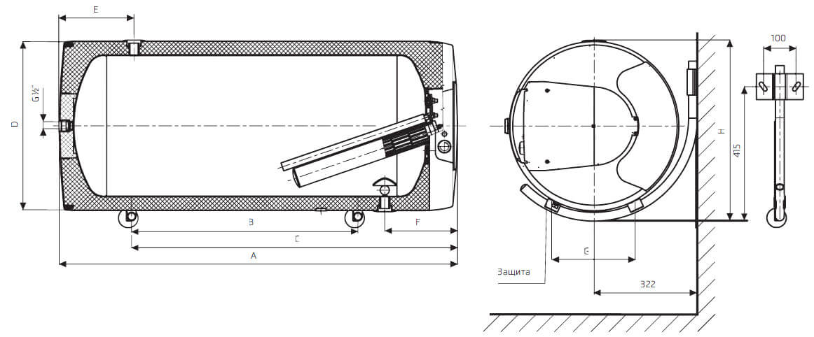 boiler elektricheskii oksevrazmery