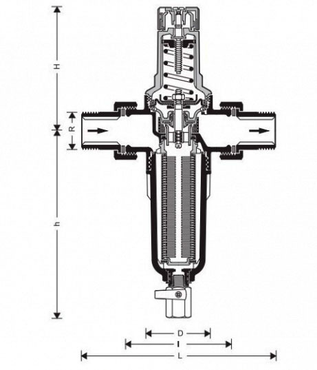 Honeywell FK06 габарити