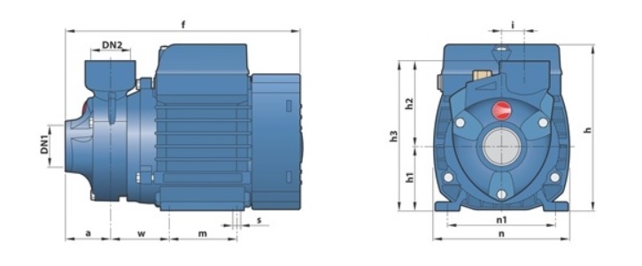 габариты Pedrollo PKm 60