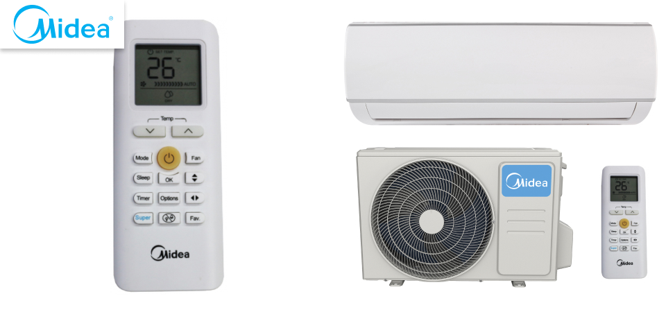 Midea Forest AF6-09N1C2-I/AF6-09N1C2-O - оптимальний кондиціонер для приміщень площею 25 м²